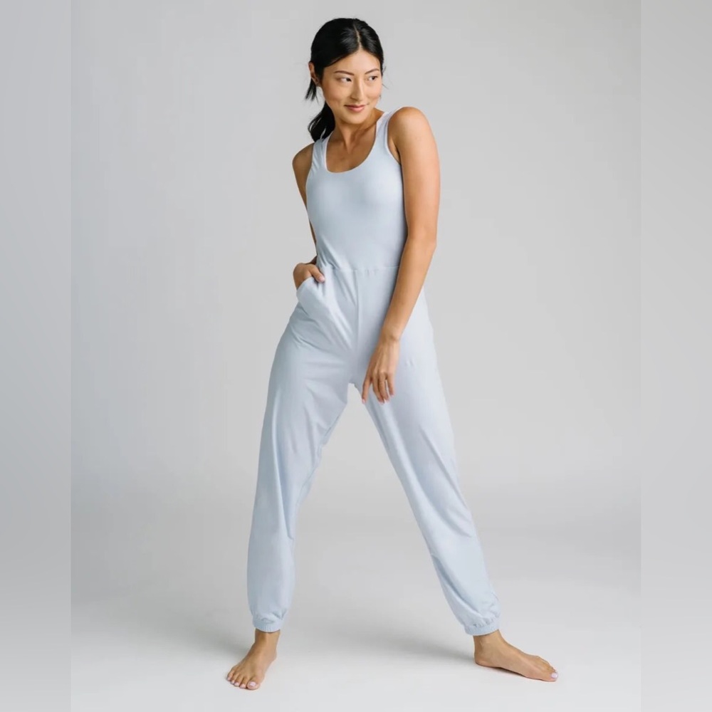 Zyia Pacific Blue Hermosa jumpsuit M